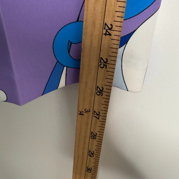 L'Agence Women's Size 8 Blue Swirl Dress Pants Office Work Casual Trousers - Picture 6 of 10